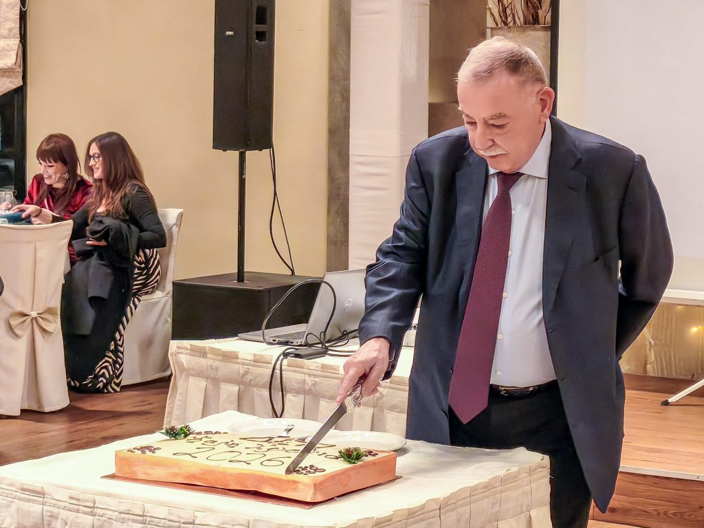 Εκδήλωση κοπής της πρωτοχρονιάτικης βασιλόπιτας της ΔΕΠ